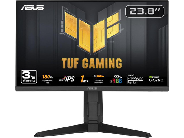 ASUS TUF Gaming 24" (23.8" viewable) 1080P Monitor (VG249QL3A) - Full HD, 180Hz,