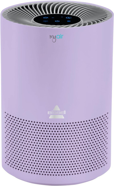 BISSELL MYair Air Purifier with High Efficiency and Carbon Filter 2780P - PURPLE