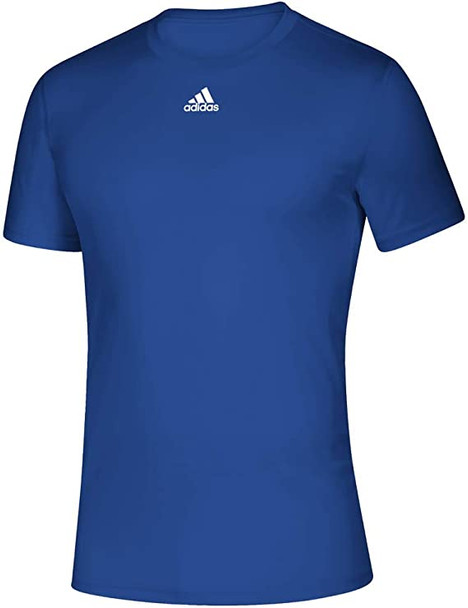 EK0088 Adidas Men's Creator SS Athletic T-Shirt Royal/White L