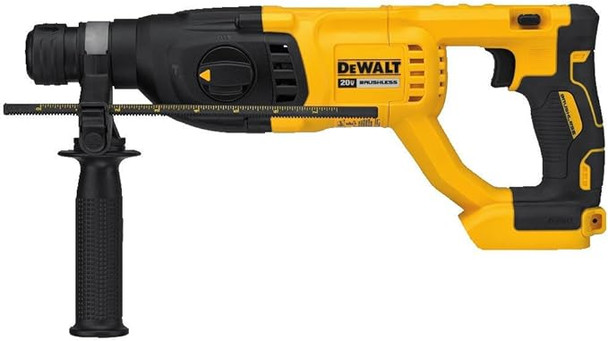 DEWALT 20V MAX* XR Rotary Hammer Drill D-Handle 1-Inch Tool Only - BLACK/YELLOW