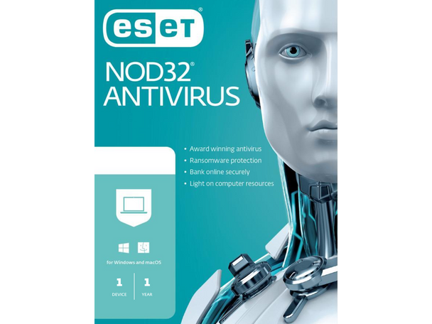 ESET NOD32 2024 Edition Antivirus 1 Device 1 Year Antivirus Software - Digital