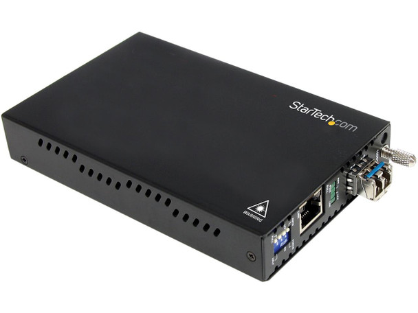 StarTech.com Fiber Media Converter Gigabit 1000Mbps MM Fibre LC 550m