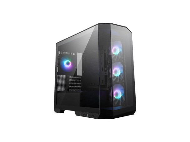 MSI MAG PANO M100R PZ Micro-ATX PC Case - Supports Back-Connect Motherboard, 4