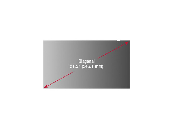 21.5 Inch Privacy Filter Screen Protector for Widescreen 16:9 Monitors with
