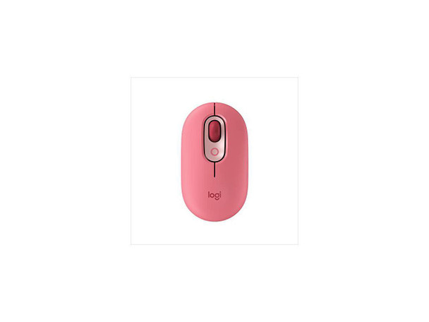 Logitech POP Silent Wireless Bluetooth Mouse (Heartbreaker Rose)