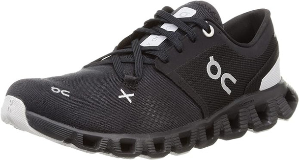60.98696 On Running Women's Cloud X 3 Sneakers Black 8