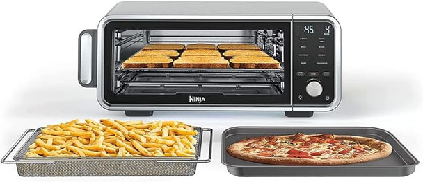 Ninja FT205CO Digital Air Fry Pro Countertop 8in1 Oven Extended Height - SILVER