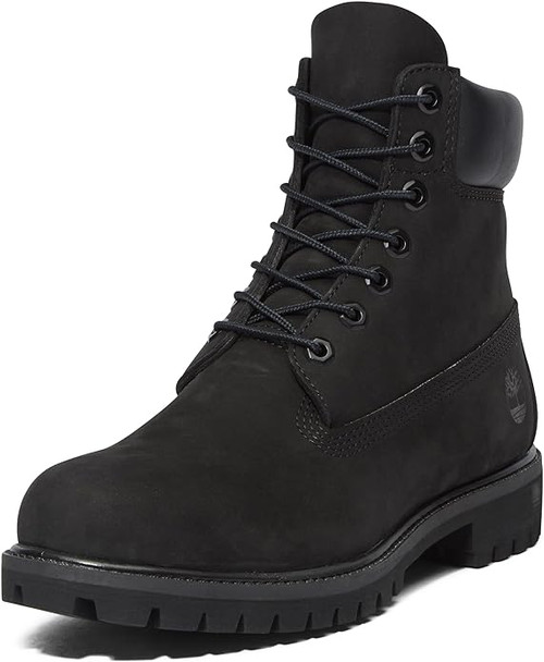 TB010073001 Timberland Men's 6-Inch Premium Waterproof Boot BLACK 10.5