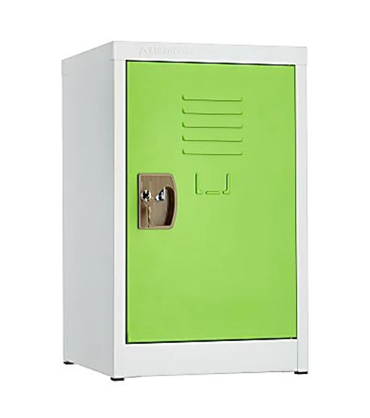 Alpine AdirOffice 1-Tier Steel Locker, 24"H x 15"W x 15"D , ADI629-02-GRN -GREEN