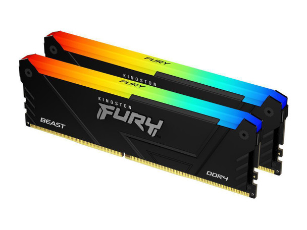 Kingston FURY Beast 64GB (2 x 32GB) DDR4 3600 (PC4 28800) Memory (Desktop