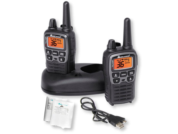 Midland T71VP3 36 Channel/38 Mile Two Way Radio with 121