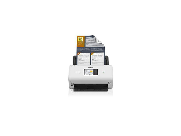 Brother ADS3300W 24 bit 600 x 600 dpi Single Pass Wireless High-Speed Desktop Brother ADS3300W 24 bit 600 x 600 dpi Single Pass Wireless High-Speed Desktop
