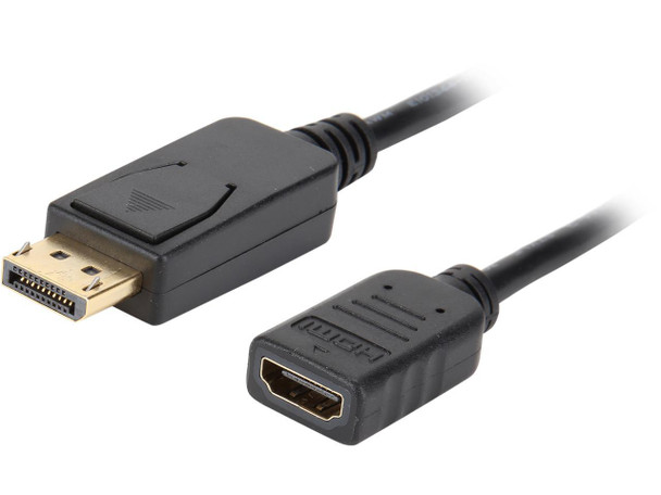Tripp Lite P136-000 DisplayPort to HDMI Adapter M/F - Black