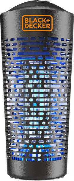 BLACK+DECKER Bug Zapper Mosquito Killer Indoor and Outdoor - Black