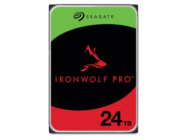Seagate IronWolf Pro ST24000NT002 24TB 7200 RPM 512MB Cache SATA 6.0Gb/s 3.5" Seagate IronWolf Pro ST24000NT002 24TB 7200 RPM 512MB Cache SATA 6.0Gb/s 3.5"