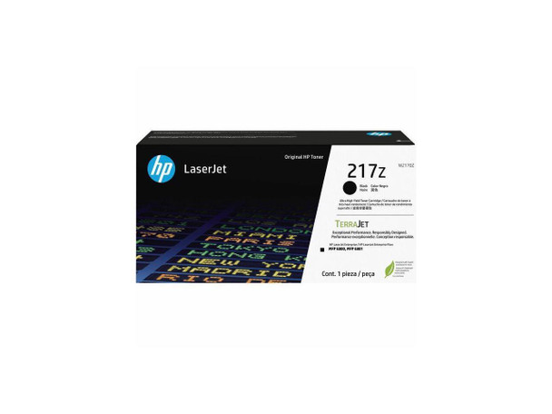 HP 217Z Blk Original LaserJet Toner Crtg, Average cartridge yields 32,000