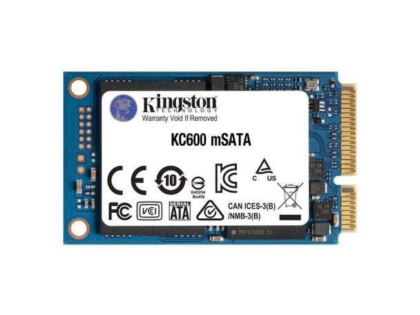 Kingston KC600 256GB MSATA Internal Solid State Drive SKC600MS/256G