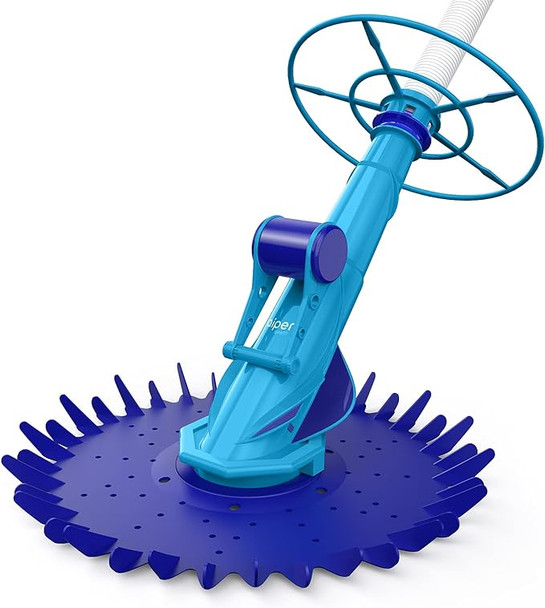 AIPER SMART Pool Vacuum Cleaner Suction Sweeper Inground Pools - BLUE