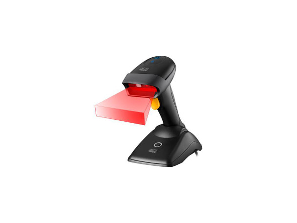 Adesso Spill Resistant Wireless Antimicrobial 2D Barcode Scanner