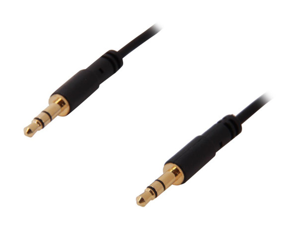 StarTech.com MU10MMS 10 ft. Slim 3.5mm Stereo Audio Cable Male to Male