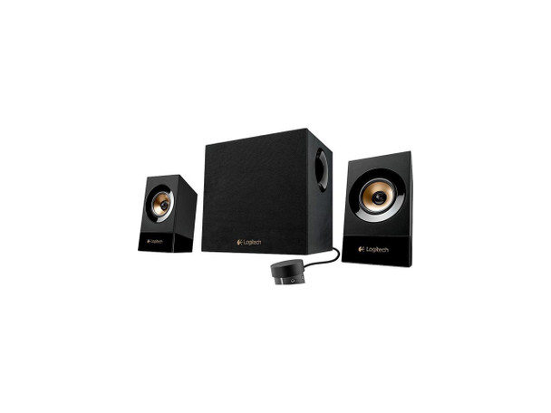 Logitech Z533 60 Watts Stereo Speakers & Subwoofer 2.1ch 980-001053 (Renewed)