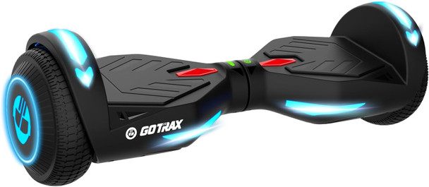 Gotrax NOVA Hoverboard with 6.5" LED Wheels - Black