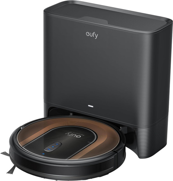 eufy RoboVac G30 Hybrid SES, Sweep and mop Self-Emptying T2273113 - Black /Brown