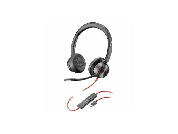 Poly Blackwire 8225 Stereo Microsoft Teams Certified USB-C Headset + USB-C/A Poly Blackwire 8225 Stereo Microsoft Teams Certified USB-C Headset + USB-C/A