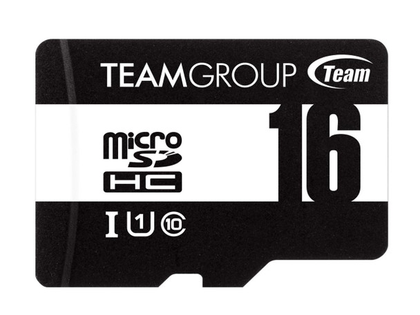 Team 16GB microSDHC UHS-I/U1 Class 10 Memory Card with Adapter, Speed Up to