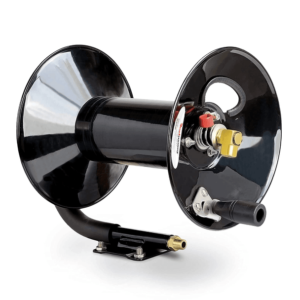 ReelWorks Mountable Manual Hose Reel Crank - Fits up to 100' Ft of 3/8" Air ReelWorks Mountable Manual Hose Reel Crank - Fits up to 100' Ft of 3/8" Air