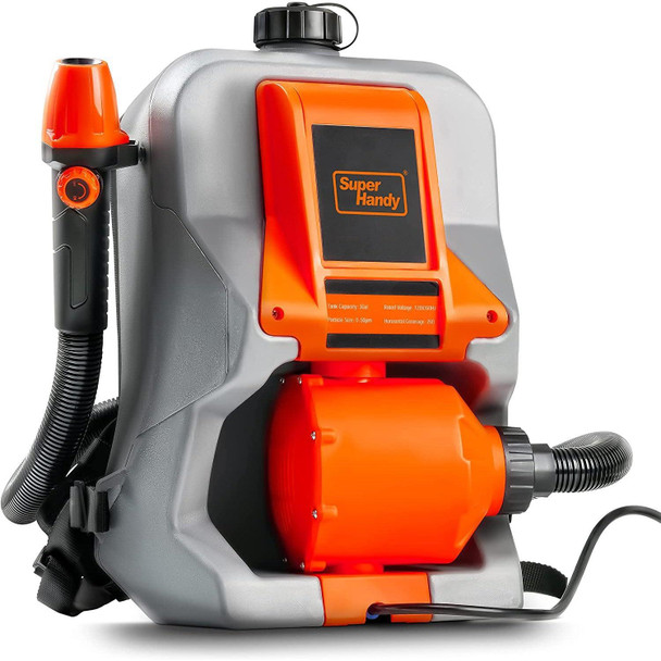 SuperHandy Electric Backpack ULV Fogger - 120V Corded, 2.6Gal, For Sanitization SuperHandy Electric Backpack ULV Fogger - 120V Corded, 2.6Gal, For Sanitization