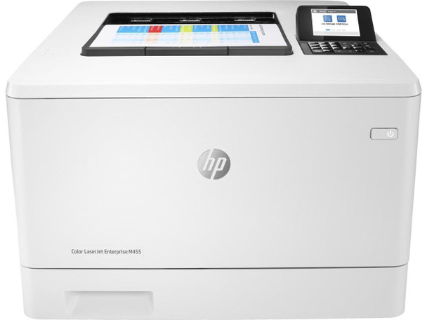 HP Color LaserJet Enterprise M455dn Printer in White