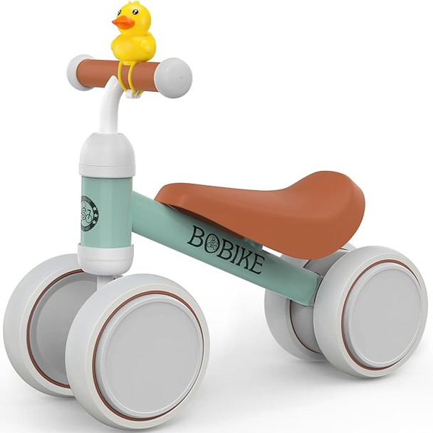 Bobike Baby Balance Bike Toys 10-24 Months Kids Toy Boy & Girls - Light green