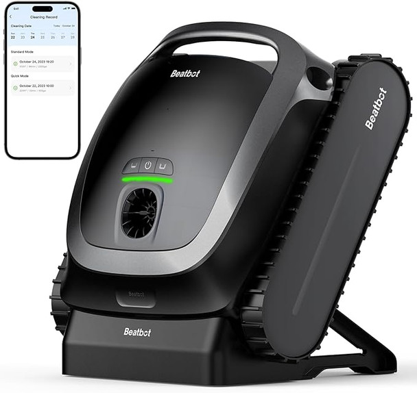 Beatbot AquaSense Cordless Robotic Pool Vacuum Cleaner - Intelligent Path - Gray