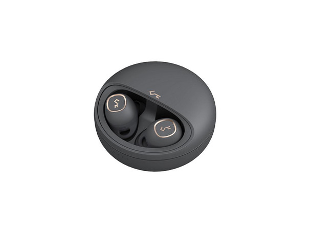 Aukey EP-T10 True Wireless Earbuds with QI Wireless Rechargeable Case (Grey)