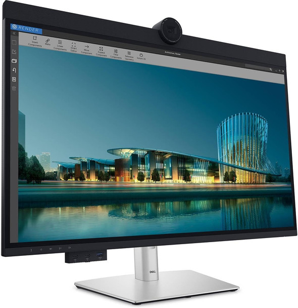 Dell UltraSharp U3224KB 31.5" Webcam 6K LED Monitor 16:9 - Black