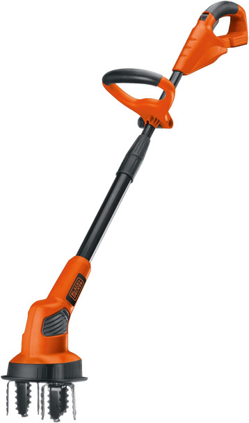 BLACK+DECKER Cordless Electric Cultivator TOOL ONLY - Orange