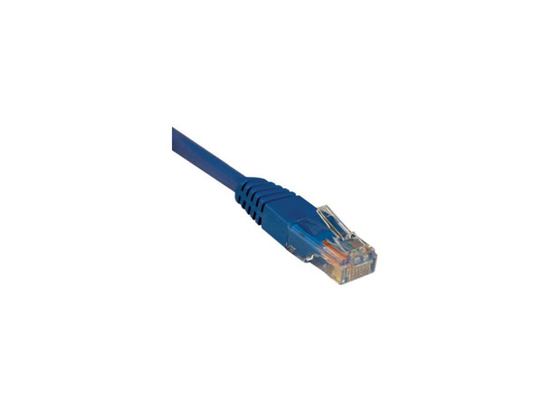 Tripp Lite 50-ft. Cat5e 350MHz Molded Cable (RJ45 M/M) - Blue