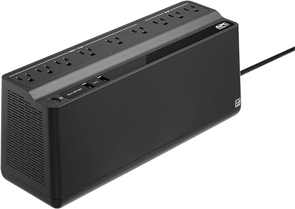 APC UPS BE850M2 850VA Battery Backup & Surge Protector Uninterruptible - Black