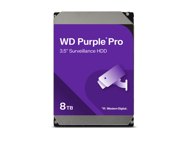 WD Purple Pro WD8002PURP 8TB 7200 RPM 256MB Cache SATA 6.0Gb/s 3.5" Hard Drives