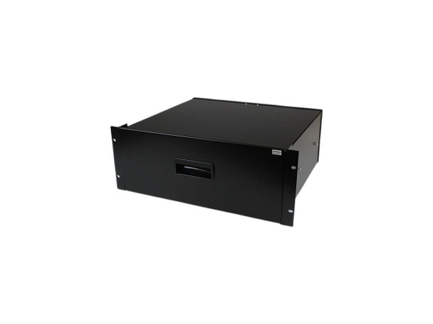StarTech.com 4UDRAWER 4U Black Steel Storage Drawer for 19in Racks and Cabinets