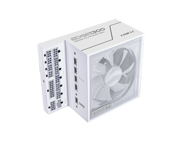 LIAN LI Edge series EG1300 White, 1300W ATX12V v3.1, 80 PLUS PLATINUM Certified