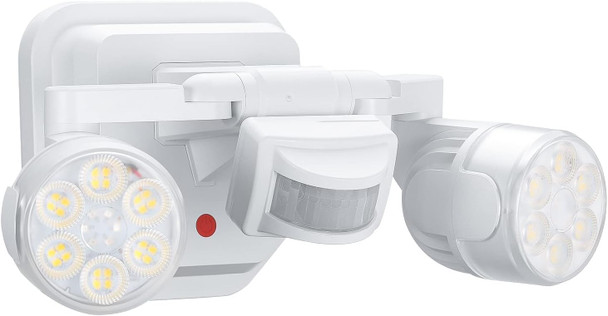 OREiN Motion Sensor Flood Lights, 450° Dimmable, OL3600140 - White (Hardwired)