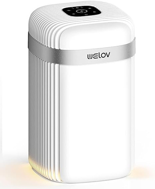 WELOV Air Purifiers H13 True HEPA Air Purifier Nursery P100W - WHITE