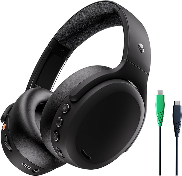 Skullcandy Crusher ANC 2 Over-Ear Noise Canceling Wireless Headphones - Black