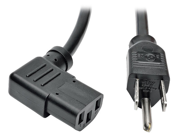 Tripp Lite P006-010-13RA 10 ft. Standard Computer Power Cord, 10A, 18AWG (NEMA