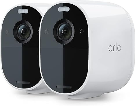 Arlo Essential Spotlight Camera Wireless 1080p 2 Camera VMC2230 - White