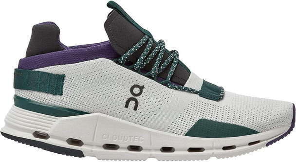26.99811 ON Cloudnova Shoe Women's White/Violet Size 7