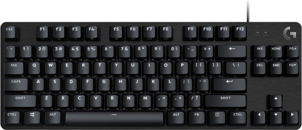 Logitech G413 TKL Keyboard Compatible with Windows macOS - Black Aluminum