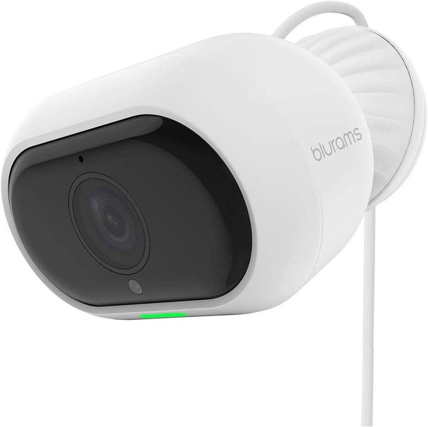 BLURAMS 2K SECURITY CAMERA OUTDOOR 360 PTZ CAMERAS FOR HOME SECURITY - WHITE